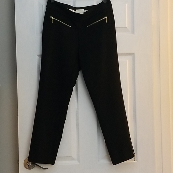 Kate Spade Wool Blend Crop Zip Hem Pants 2 - Picture 3 of 11